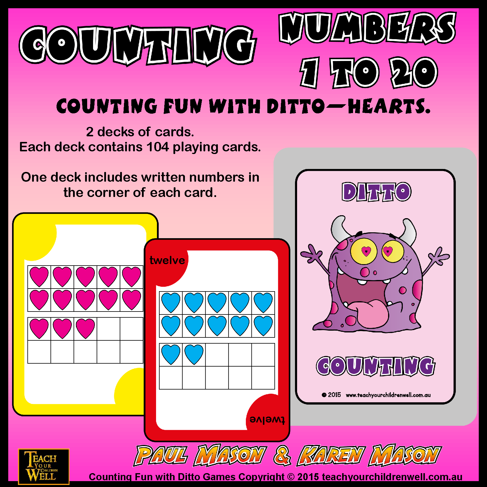 counting hearts